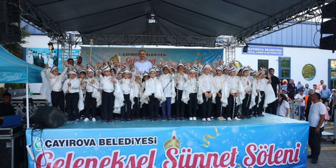 Geleneksel sünnet şöleni heyecanı