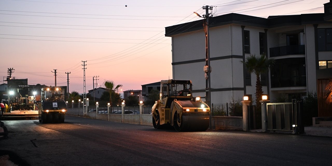 Kartepe'de yollar konfora kavuşuyor