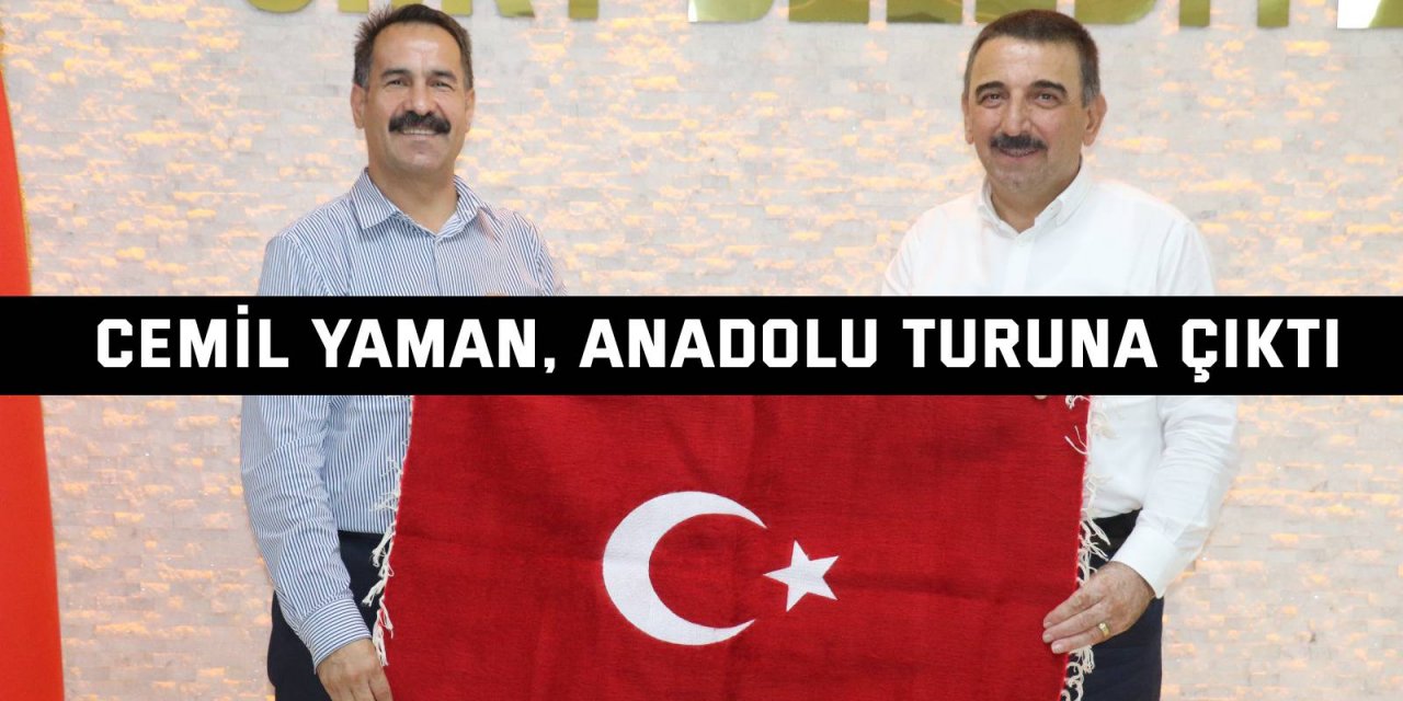 Cemil Yaman, Anadolu turuna çıktı