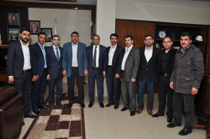 Horasanlılardan başkan Toltar’a ziyaret