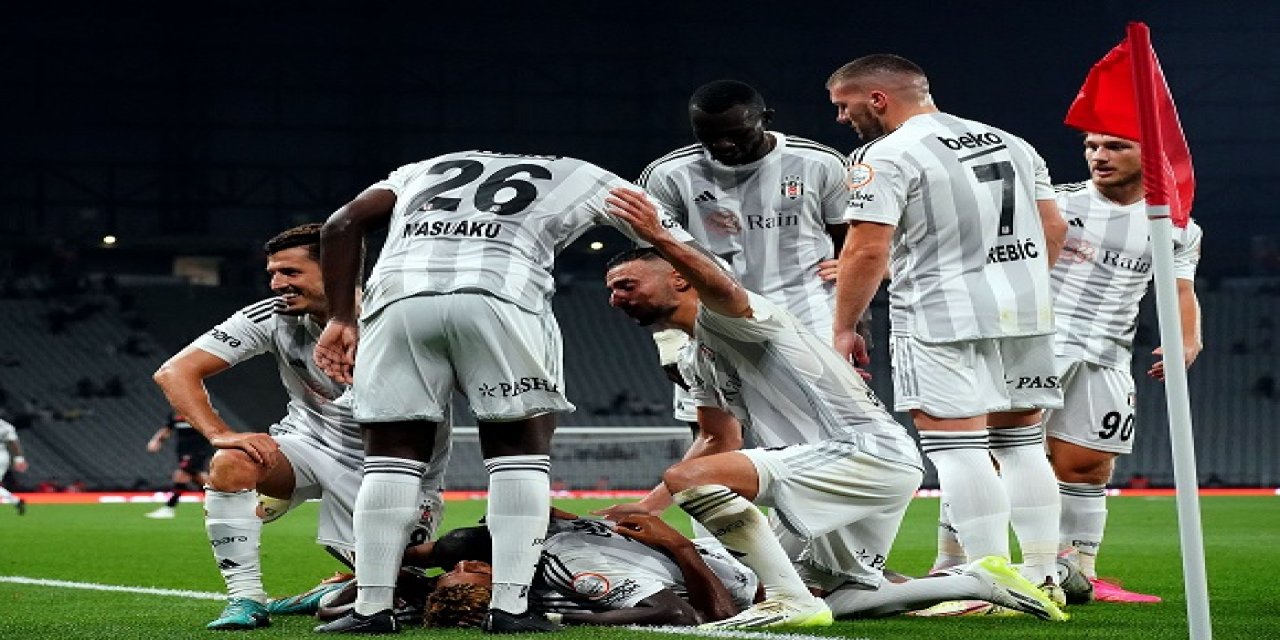 Beşiktaş Süper Lig’e galibiyetle başladı