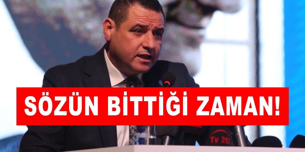 Sözün bittiği zaman!