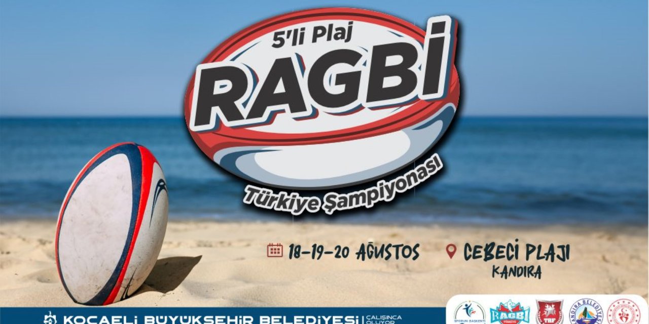 Plaj Ragbi Türkiye Şampiyonası için geri sayım