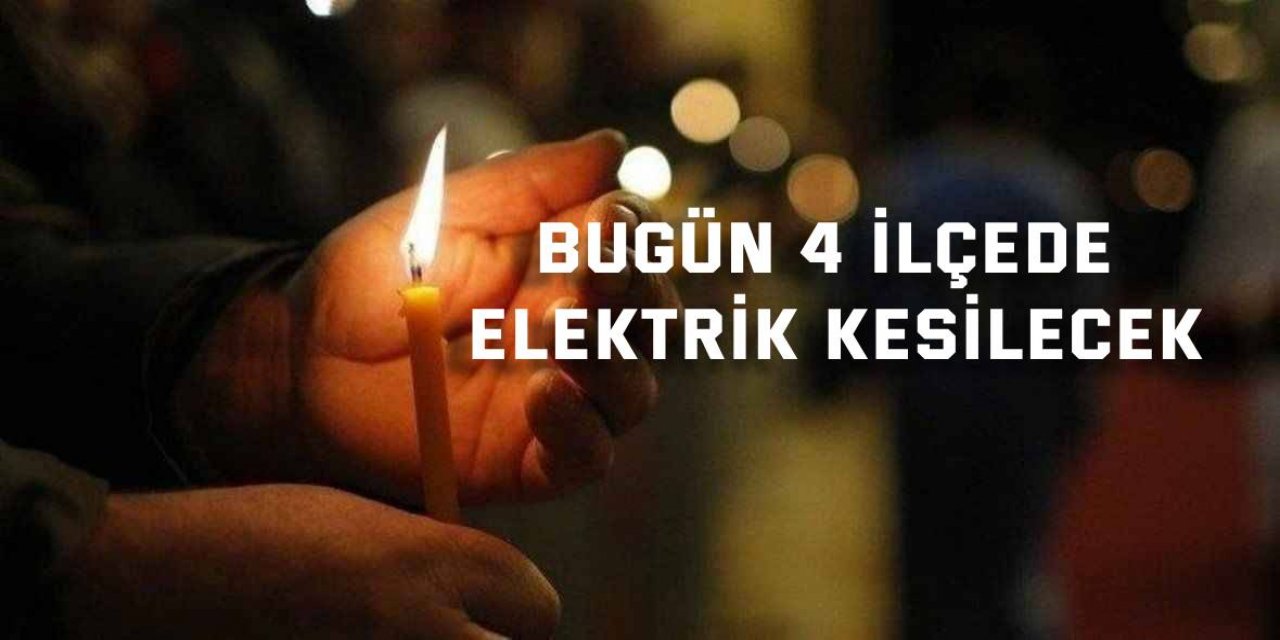 Kocaeli’nin 4 ilçesinde elektrik kesilecek