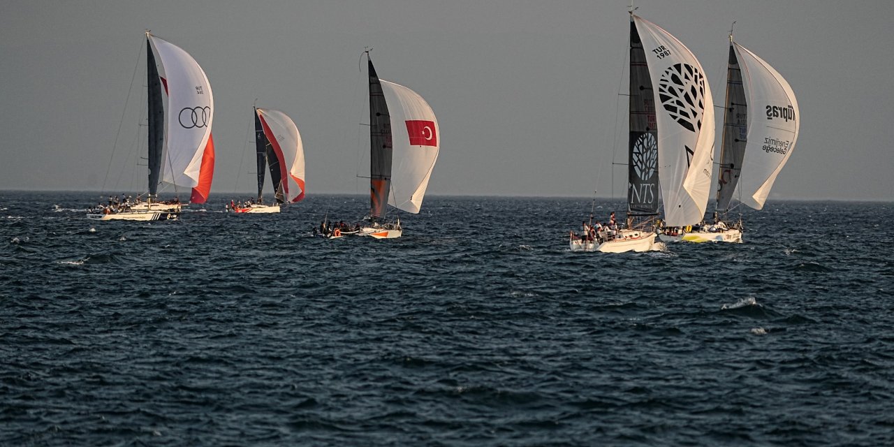 Üç gün sürecek yelken heyecanı başladı