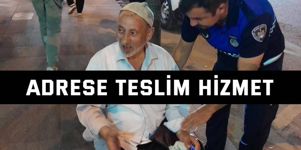 Adrese teslim hizmet