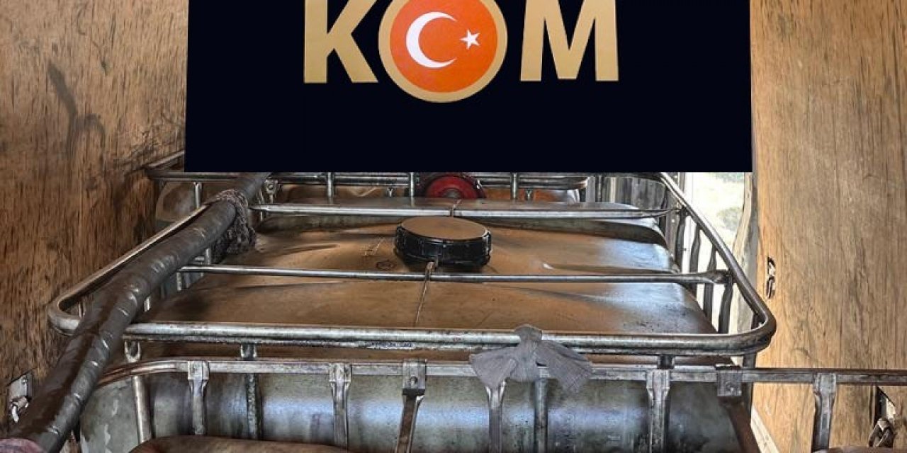 Kocaeli'de 3 bin 950 litre kaçak akaryakıt ele geçirildi