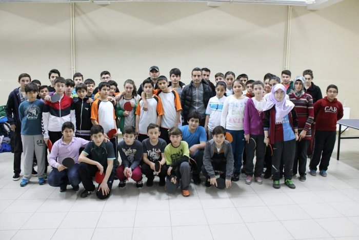 MASA TENİSİNDE DERECE GİRENLER BELLİ OLDU