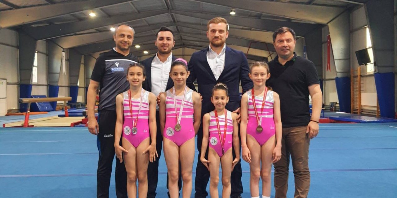 Cimnastikte seviye atladılar