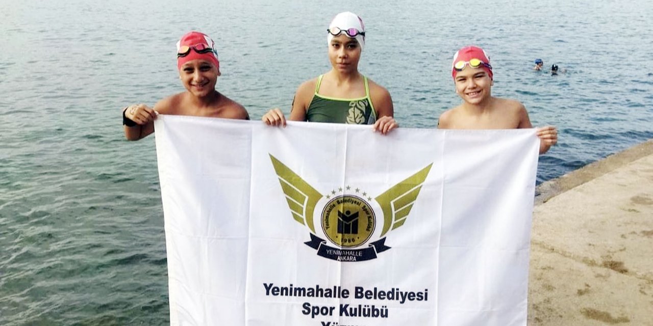 Yenimahalle Belediyesi'nin sporcuları madalyaları topladı