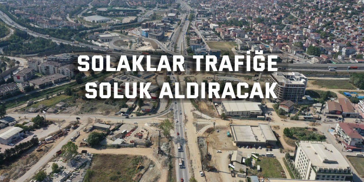 Solaklar trafiğe soluk aldıracak