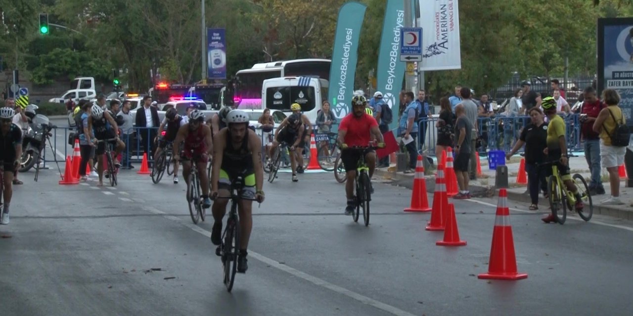 Türkiye Triatlon Beykoz'da gerçekleşti