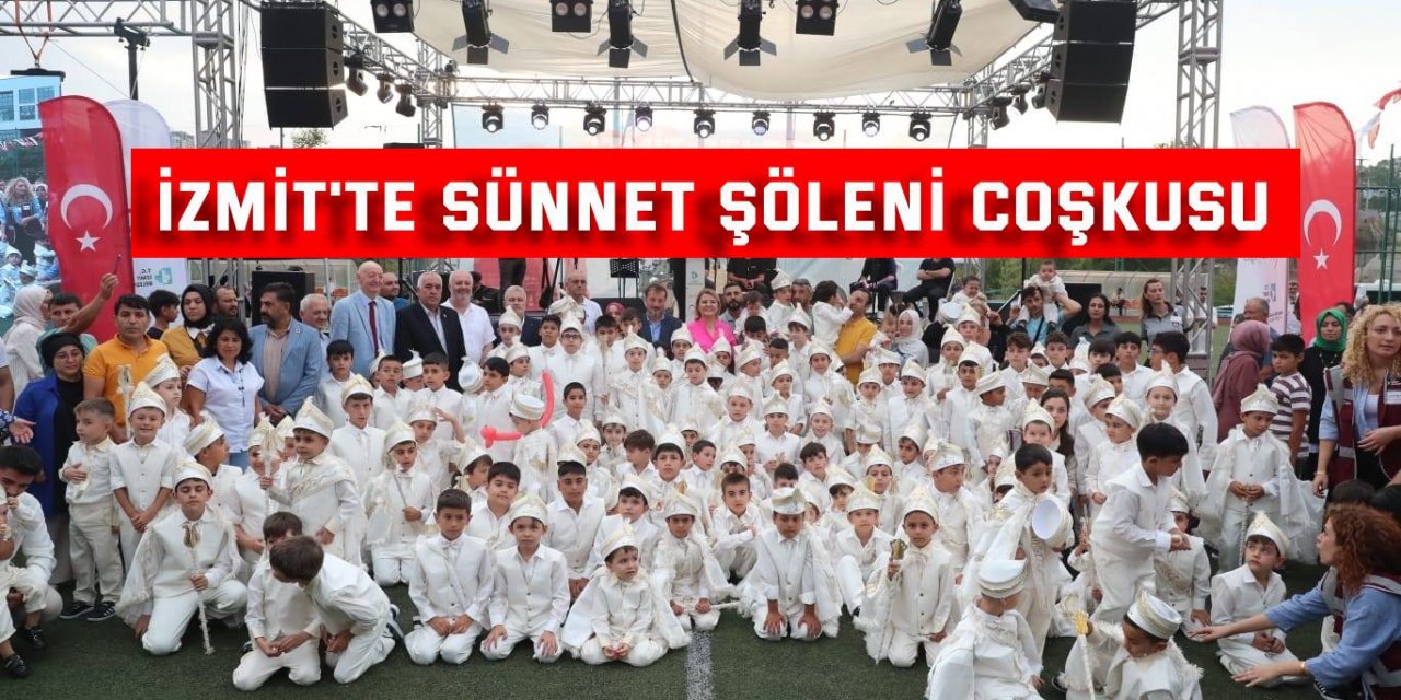 İzmit'te sünnet şöleni coşkusu