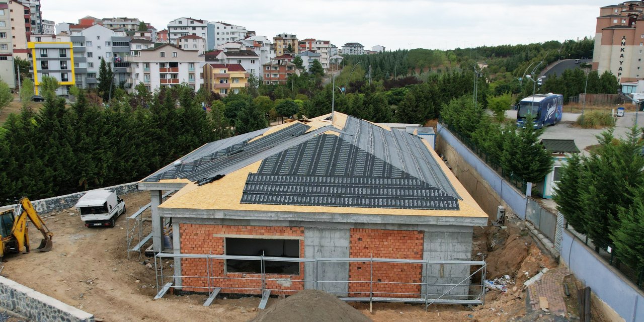 Gençlik Merkezi’nin kaba inşaatı tamamlandı