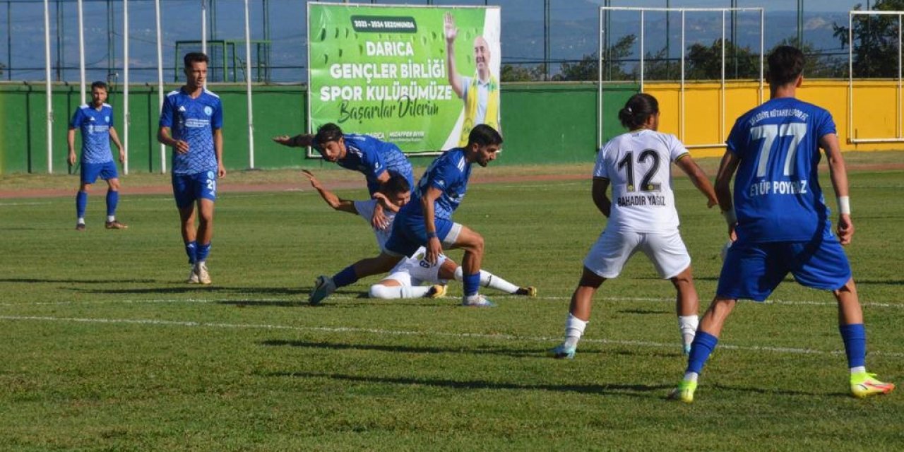 TFF 3. Lig: Darıca Gençlerbirliği: 0 - Belediye Kütahyaspor: 1