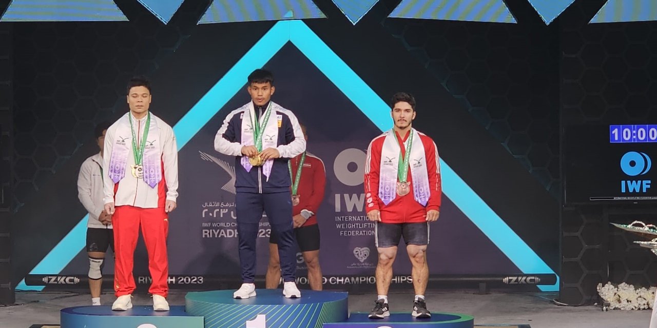 Muhammed Furkan Özbek, dünya üçüncüsü oldu