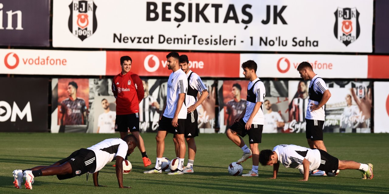 Beşiktaş, Trabzonspor maçı hazırlıklarını sürdürdü