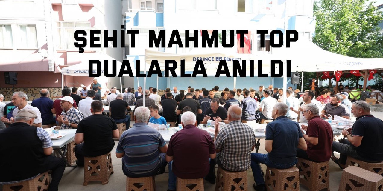 Şehit Mahmut Top dualarla anıldı