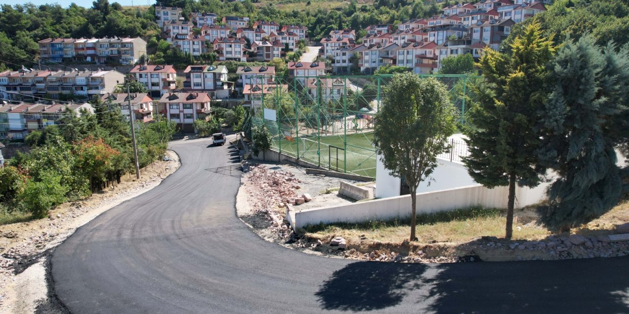 Kazım Karabekir Caddesi asfaltlandı