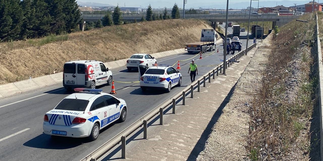 Motosiklet sürücüsü kazada hayatını kaybetti