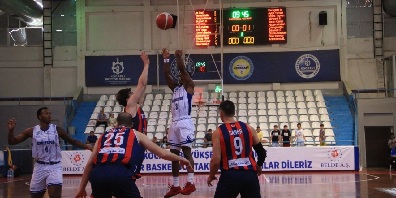 TBL: Kocaeli BŞB Kağıtspor: 74 - Gölbaşı Belediyesi TED Ankara Kolejliler: 84