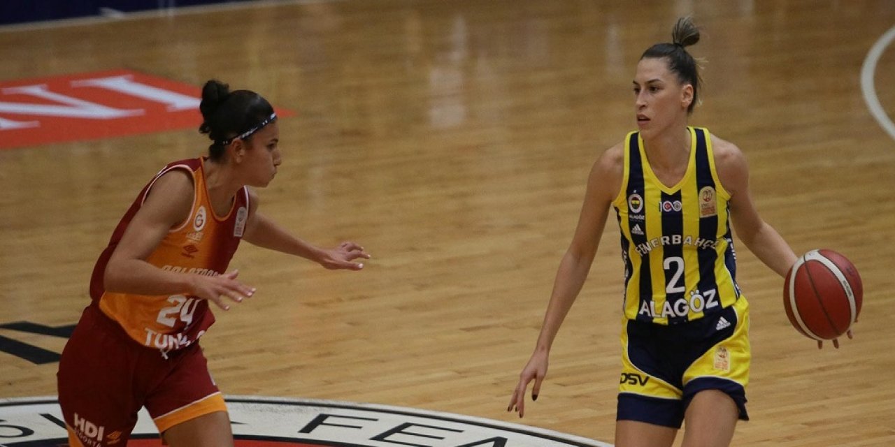 ING Kadınlar Basketbol Süper Ligi: Fenerbahçe: 84 - Galatasaray: 56