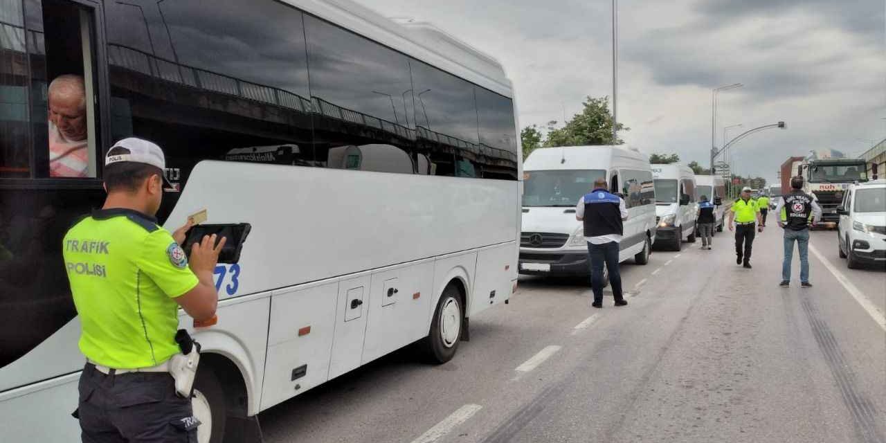 491 araç trafikten men edildi!