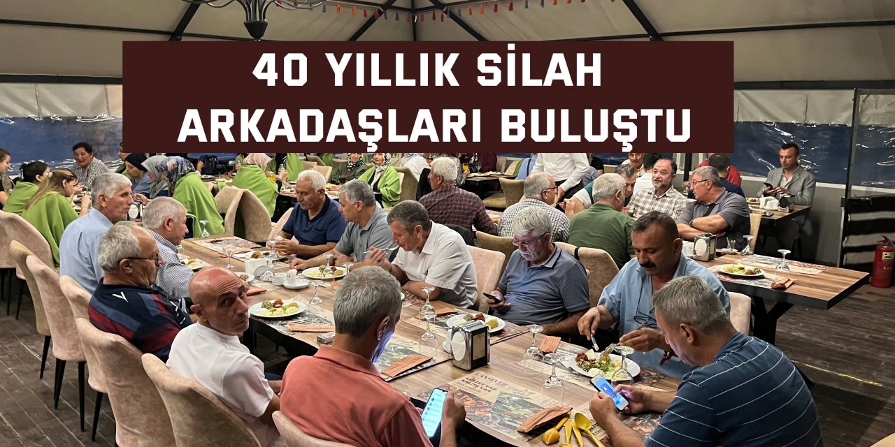 40 yıllık silah arkadaşları buluştu