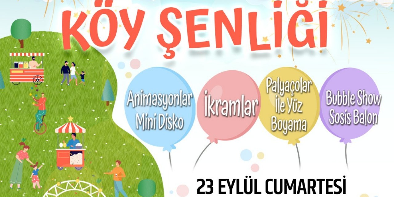 Düğmeciler Köy Şenliği başlıyor!