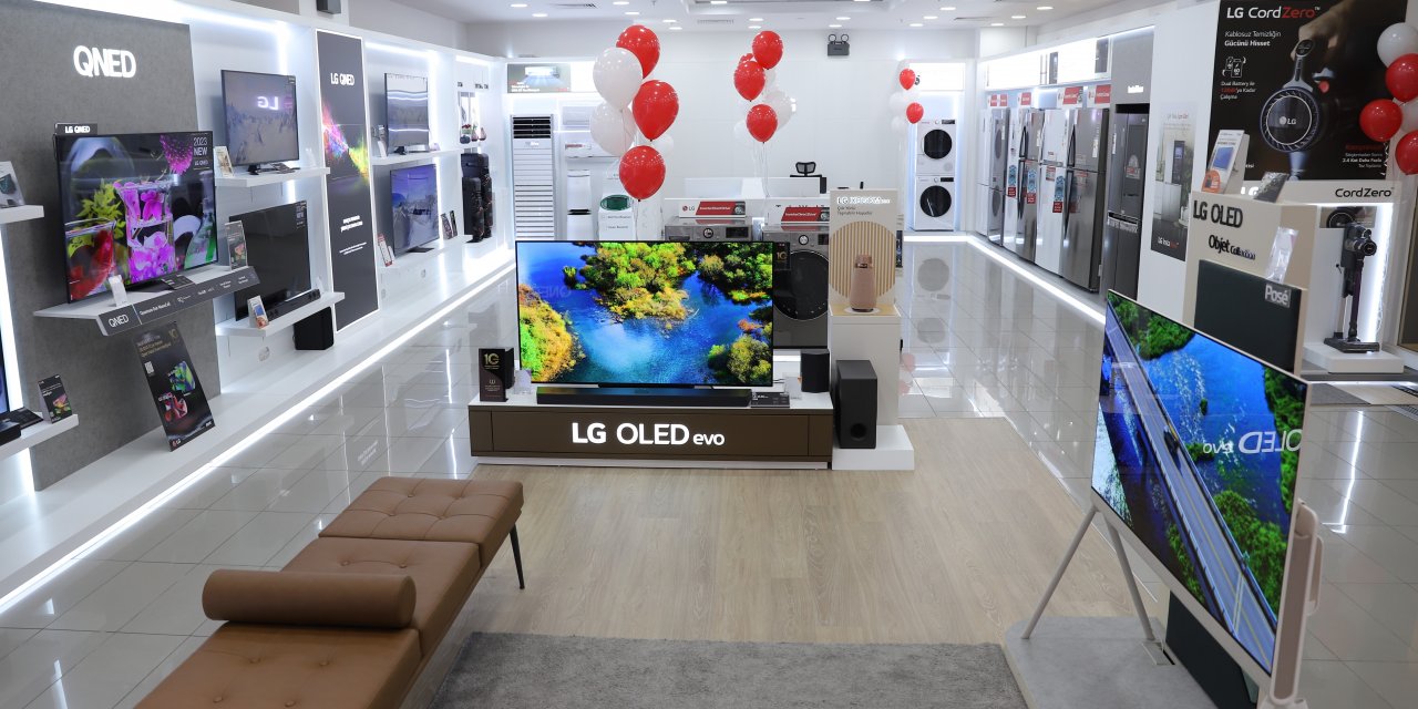 LG Brandshop’un yeni mağazası Gebze Center’da