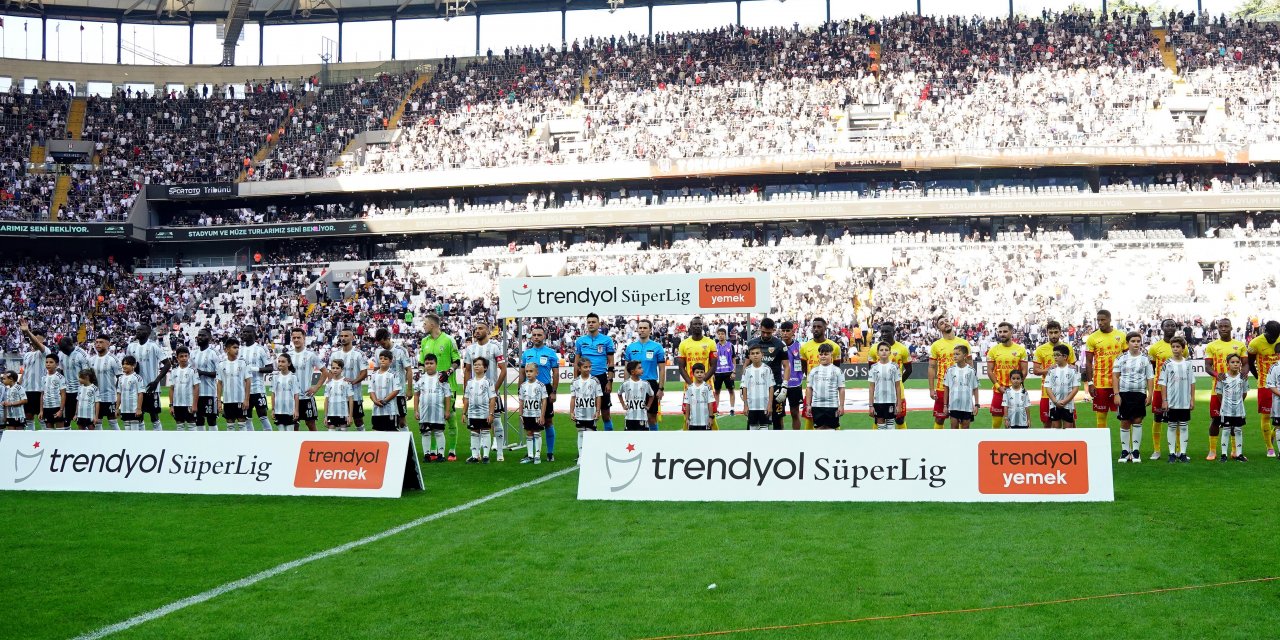 Trendyol Süper Lig: Beşiktaş: 0 - Kayserispor: 0 (Maç devam ediyor)