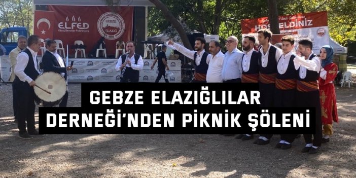 Gebze Elazığlılar Derneği’nden piknik şöleni