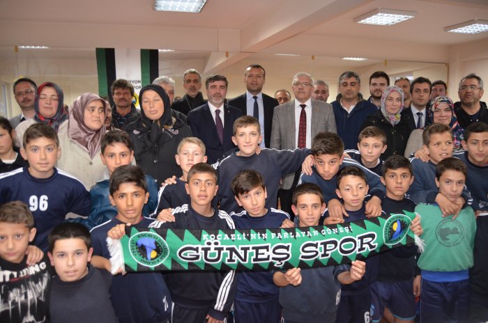 Sporcular, Sami Çakır’ı ağırladı