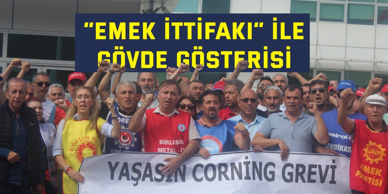 “Emek ittifakı” ile gövde gösterisi