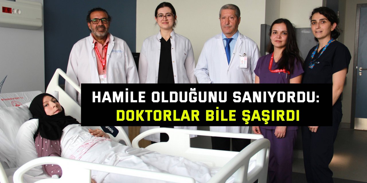 Hamile olduğunu sanıyordu: Doktorlar bile şaşırdı