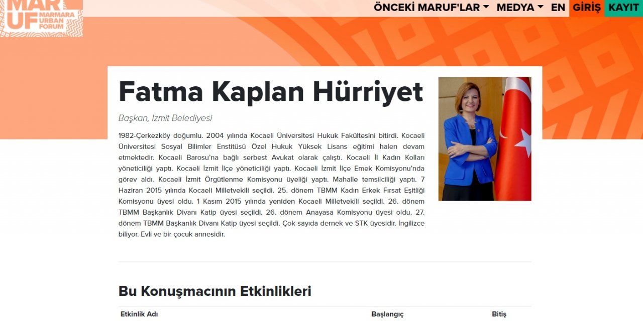 Hürriyet uluslararası forumda konuşacak