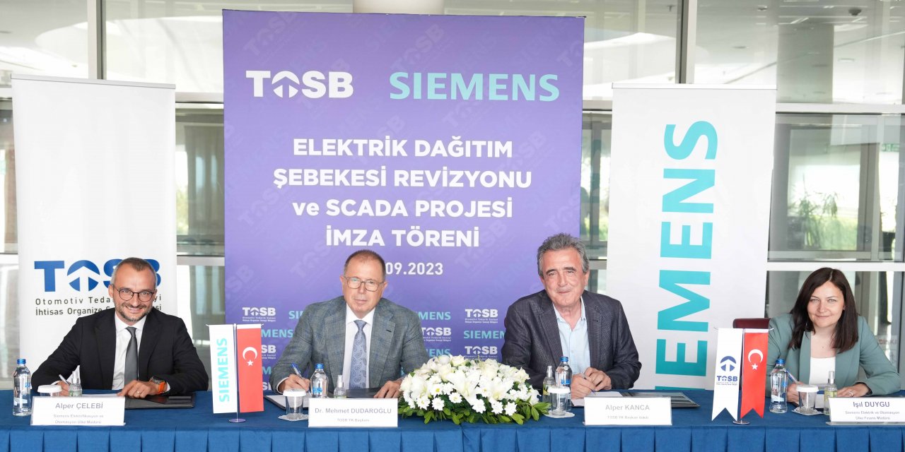 TOSB ve Siemens Türkiye’den Teknolojide Dev İş Birliği!