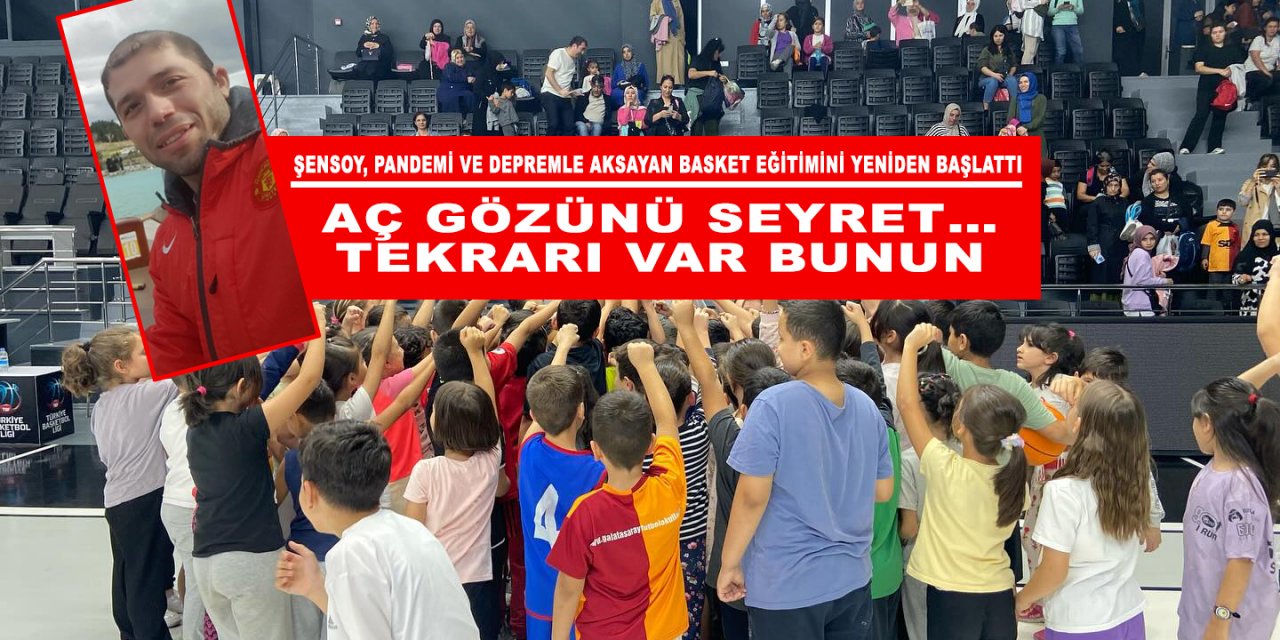 Aç gözünü seyret…  Tekrarı var bunun