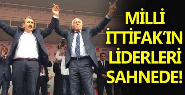 Milli ittifaktan gövde gösterisi