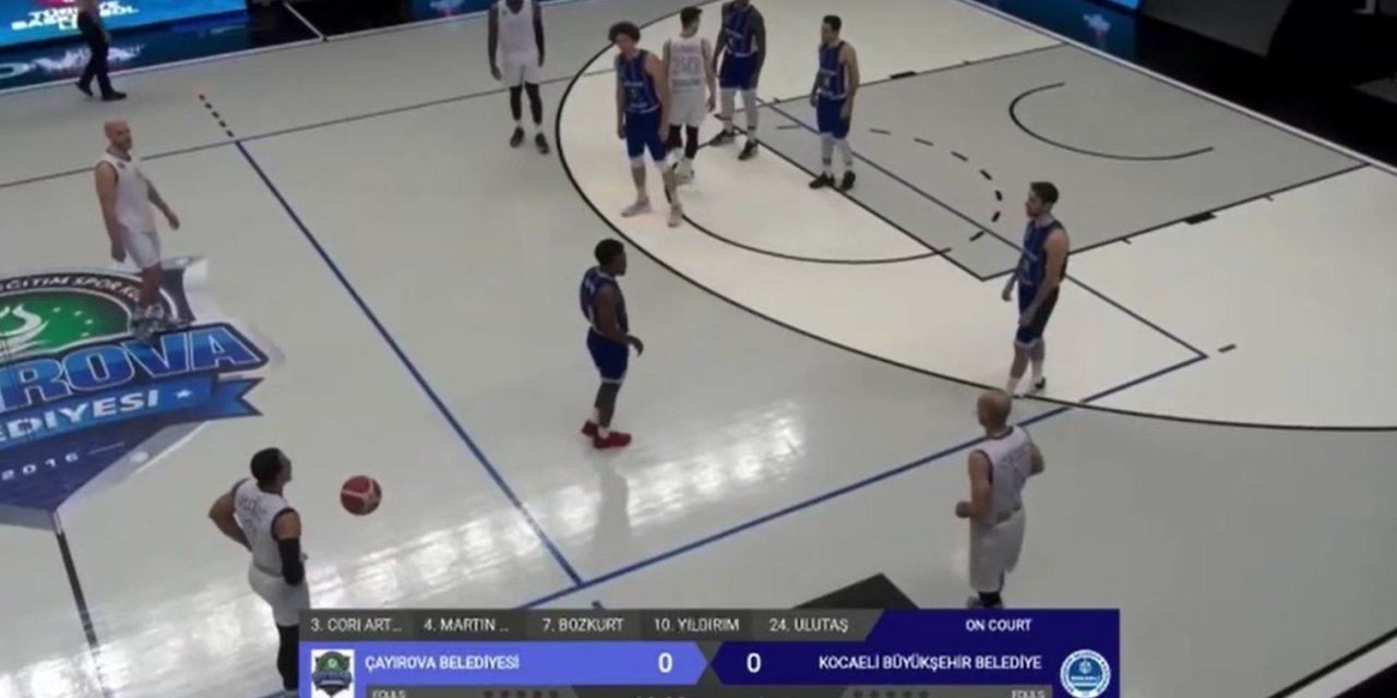 Basketbol maçında İsrail protesto edildi