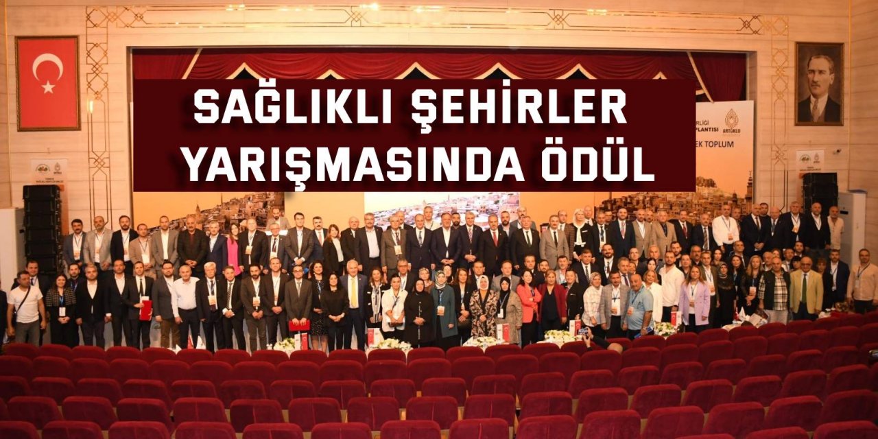 Sağlıklı Şehirler Yarışmasında ödül