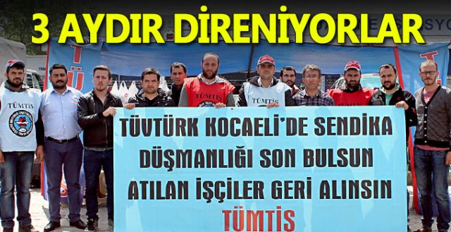 İşçilerin direnişi devam ediyor