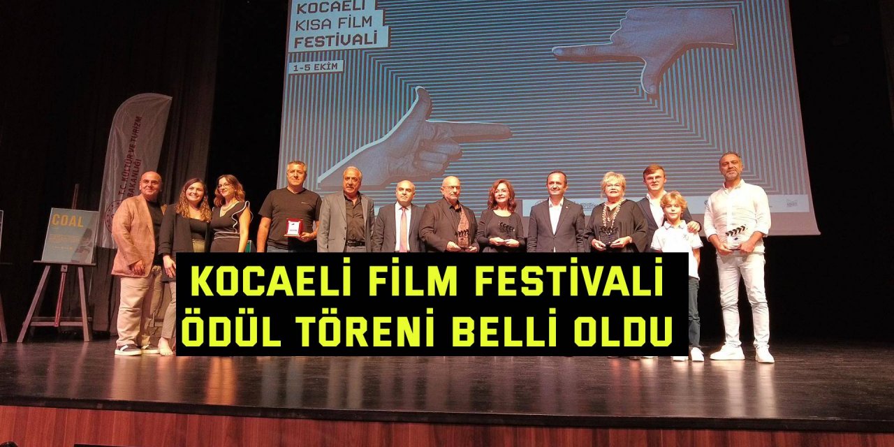 Kocaeli Film Festivali ödül töreni belli oldu