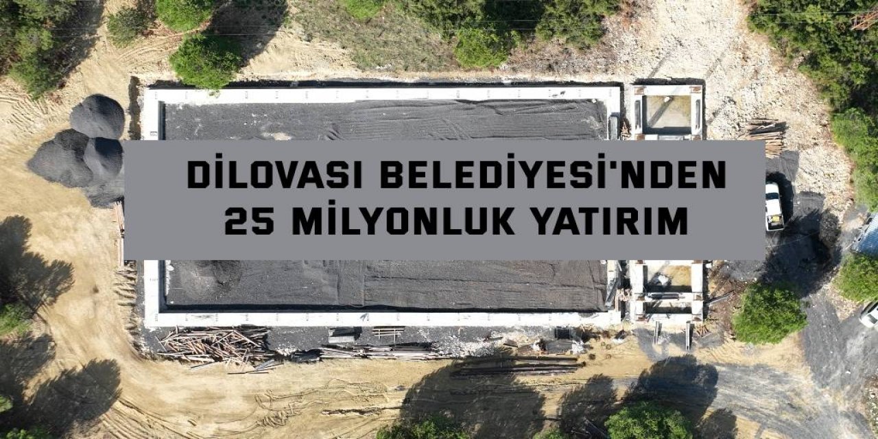 Dilovası Belediyesi'nden  25 milyonluk yatırım