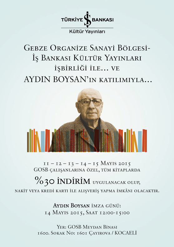 GOSB meydanında kitap standı açıldı