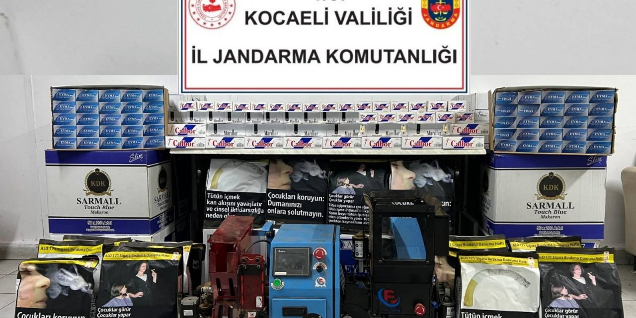 Ev değil, sigara imalathanesi