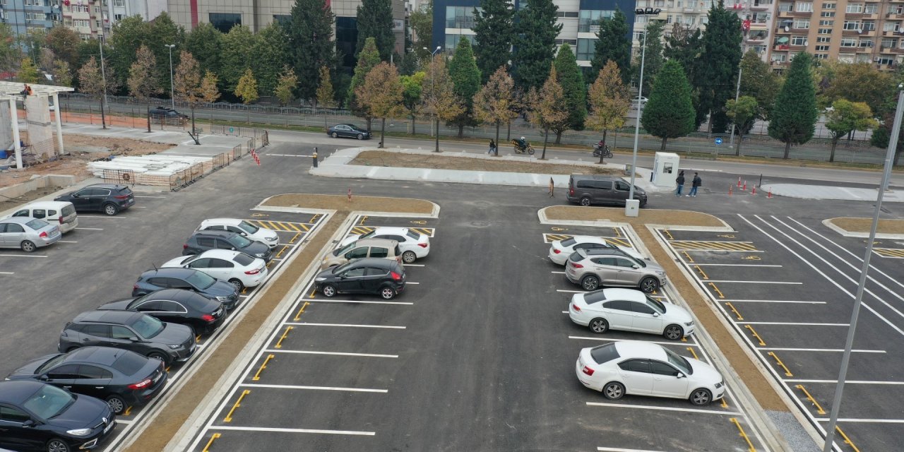 350 araçlık otopark hizmete açıldı