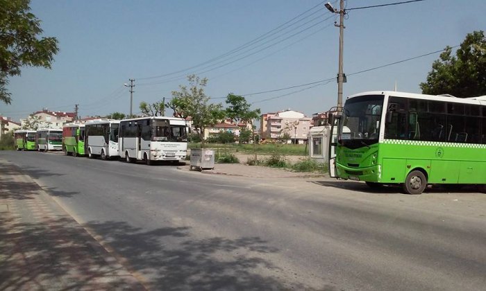 Otobüsçüler çaresiz!