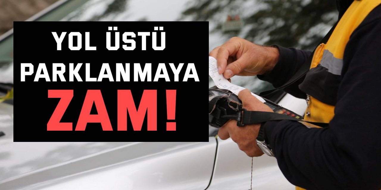 Yol üstü parklanmaya zam!