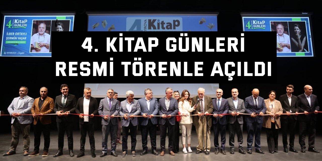 4. Kitap Günleri resmi törenle açıldı